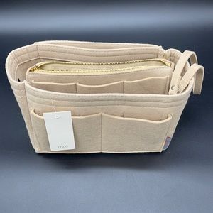 NWT Ztujo Purse Organizer Tan